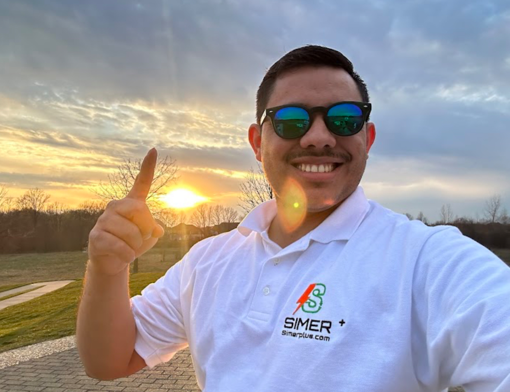 Nelson Medina, owner of Simer & Plus Electric